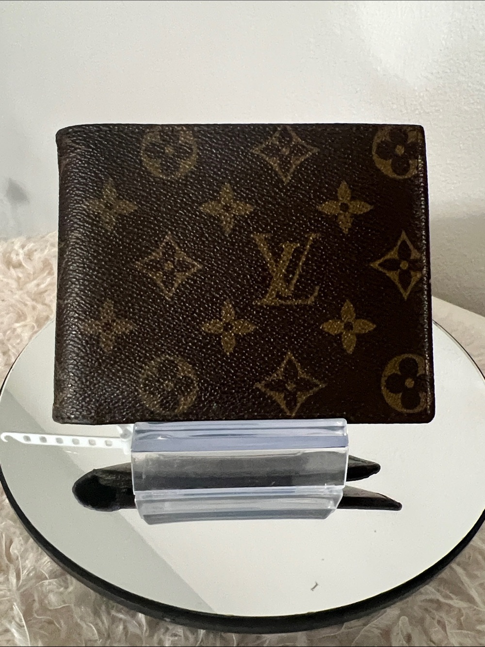 Louis Vuitton Brown Monogram Canvas Men's Wallet